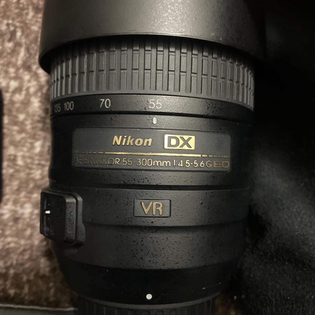 Nikon一眼レフカメラD5500望遠レンズセット