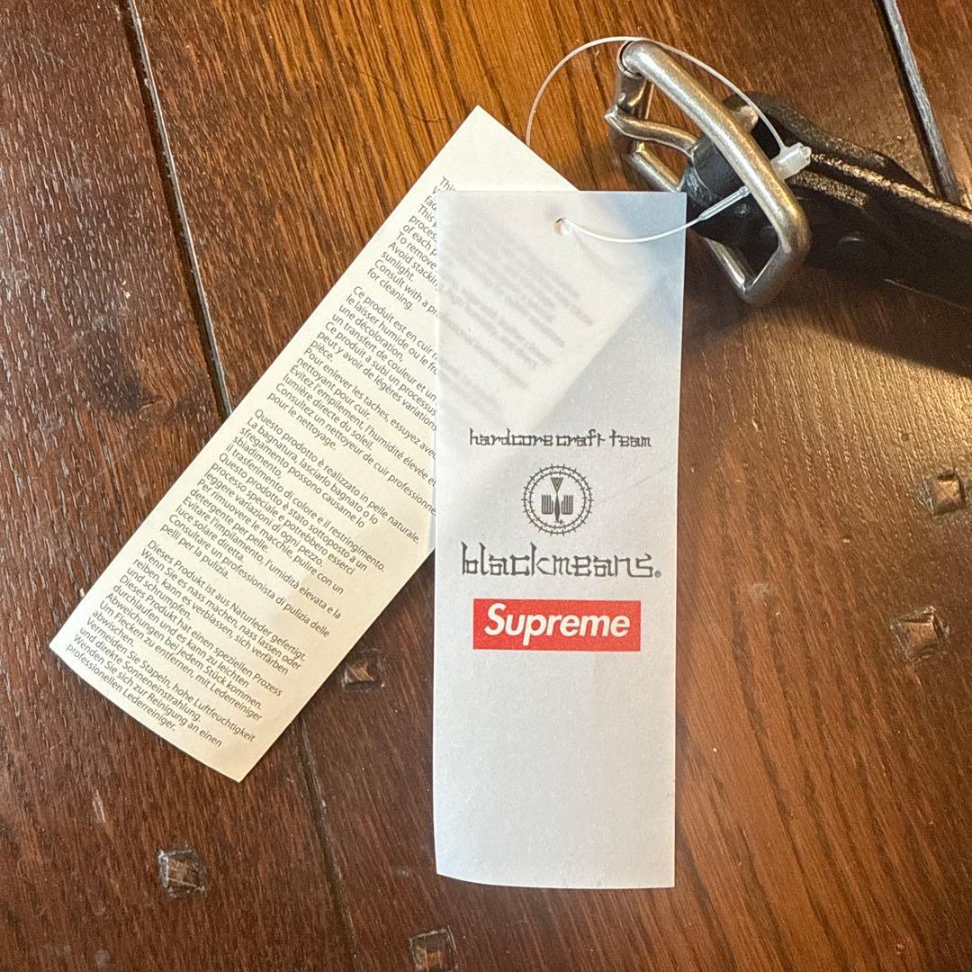 Supreme ✖️ BlackMeans ConchoLeatherBelt S - メルカリ