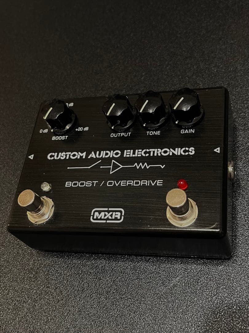 MXR Boost/Overdrive エフェクター MC402 MXR® CAE BOOST/OVERDRIVE - Dunlop