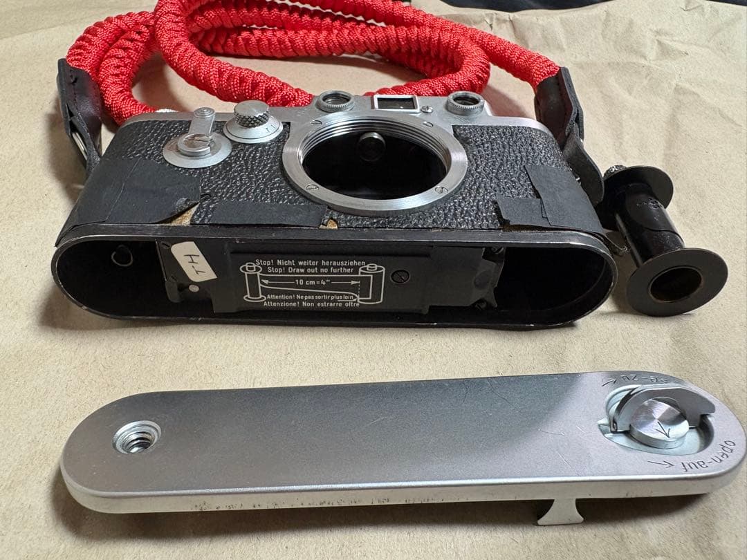 ［ジャンク扱い］バルナックライカ IIIｆ Leica IIIf