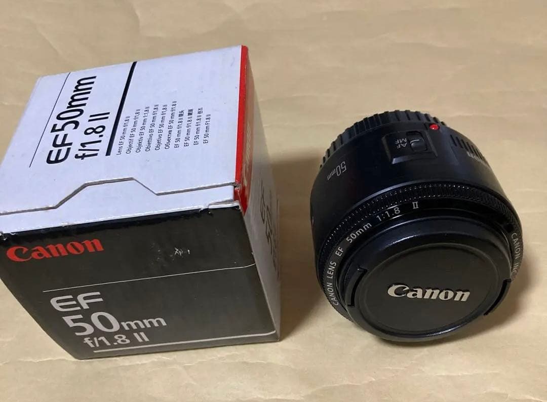 pin Canon EF 50mm f/1.8 II レンズ キャノン Canon Lens EF 50 mm f/1.8 II | eBay