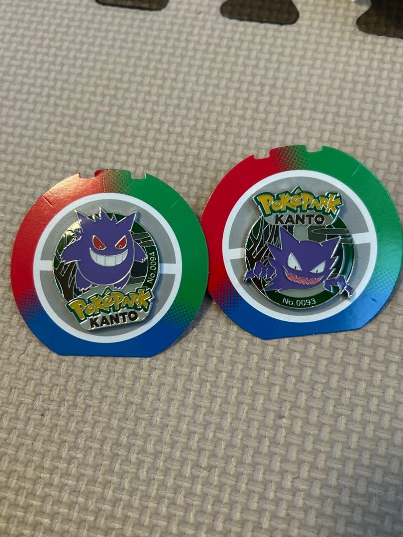 ポケパークカントー ピンバッジ 〈ゲンガー・ゴースト〉 - メルカリ