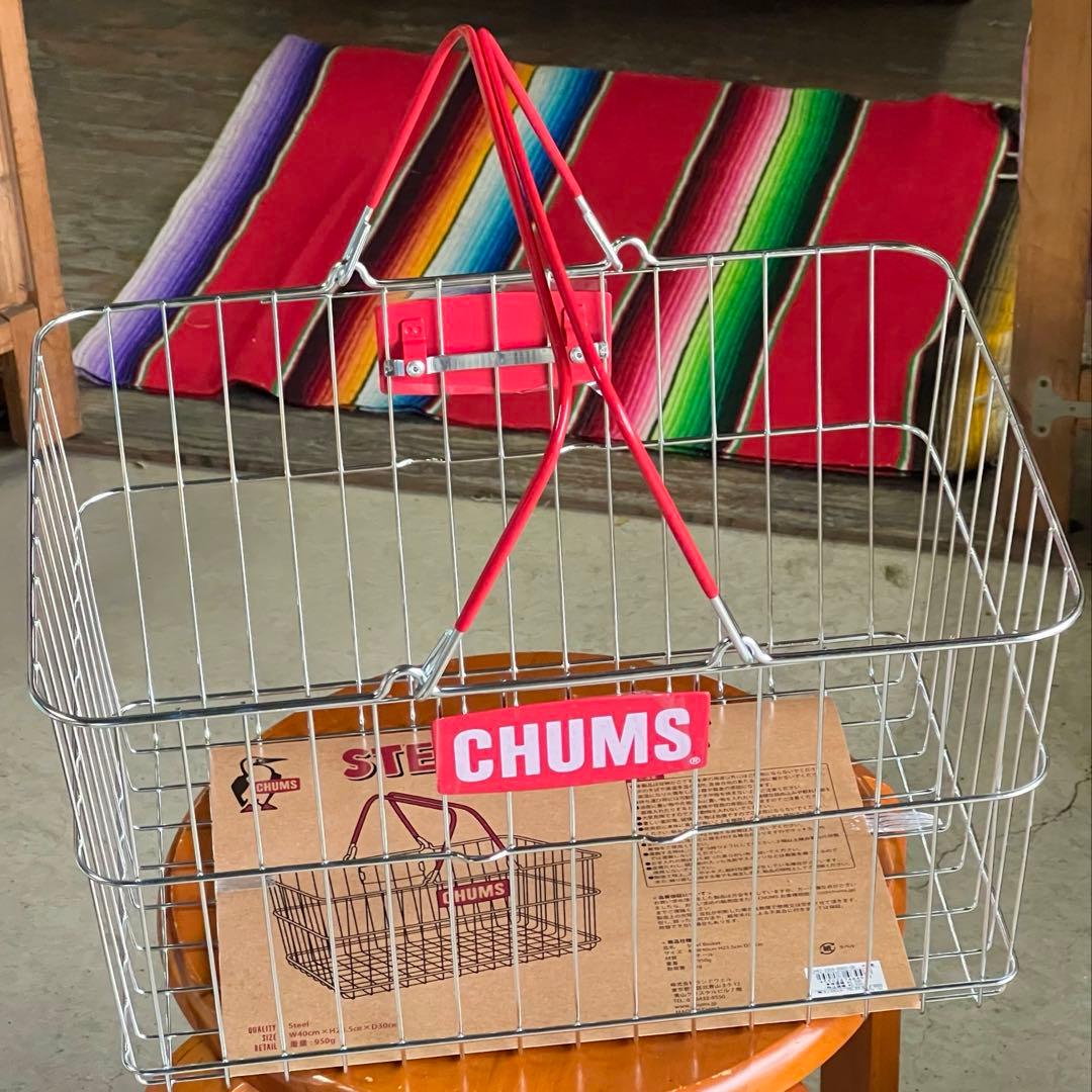 新品 CHUMS Steel Basket チャムス バスケット
