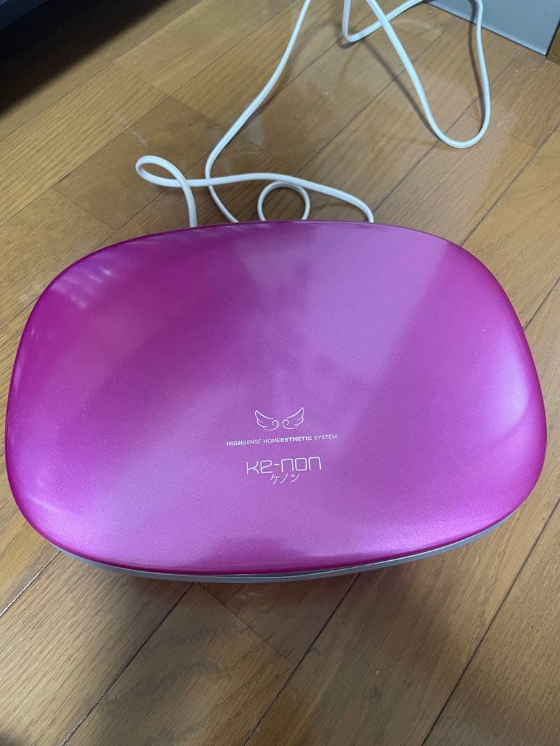 ケノン脱毛器 Ver6.2 ピンク カートリッジ3個 サングラス付き - メルカリ