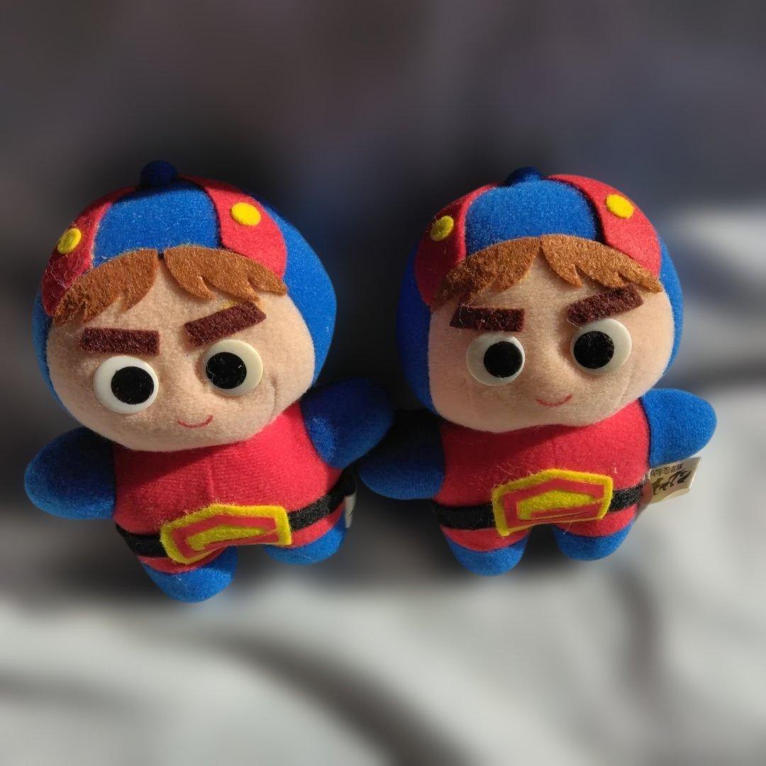 昭和レトロ非売品新品未使用未開封ガッチャマンヒーローぬいぐるみ同種