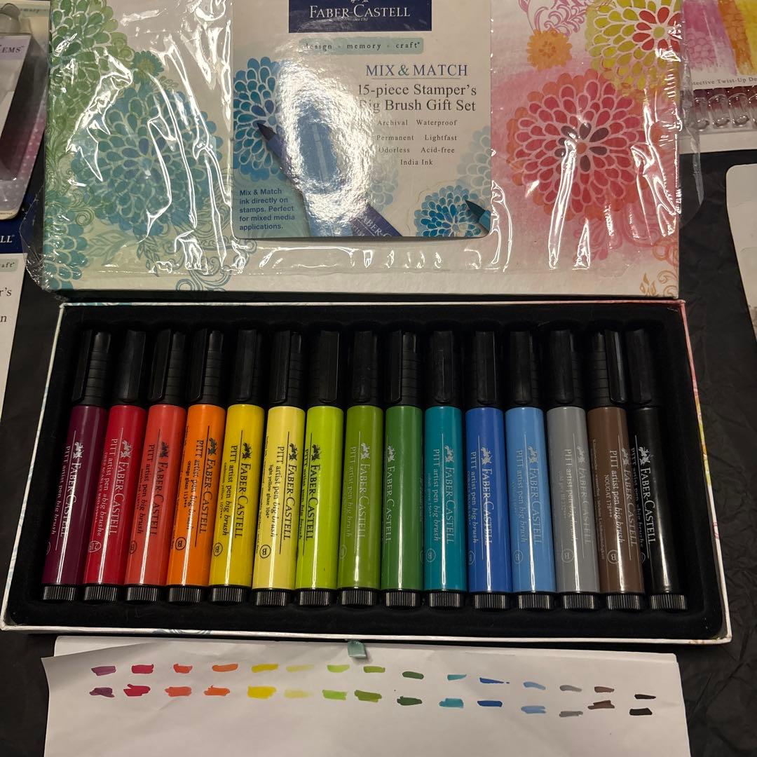 半額以下！ Faber-Castell 画材セット ジェラートなど ほぼ新品 - 画材