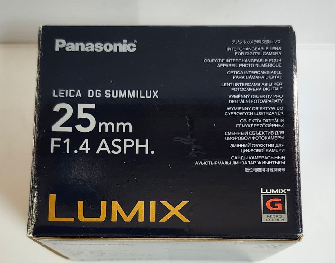 レンズ(単焦点) LUMIX LEICA DG SUMMILUX 25mm fF1.4 ASPH.