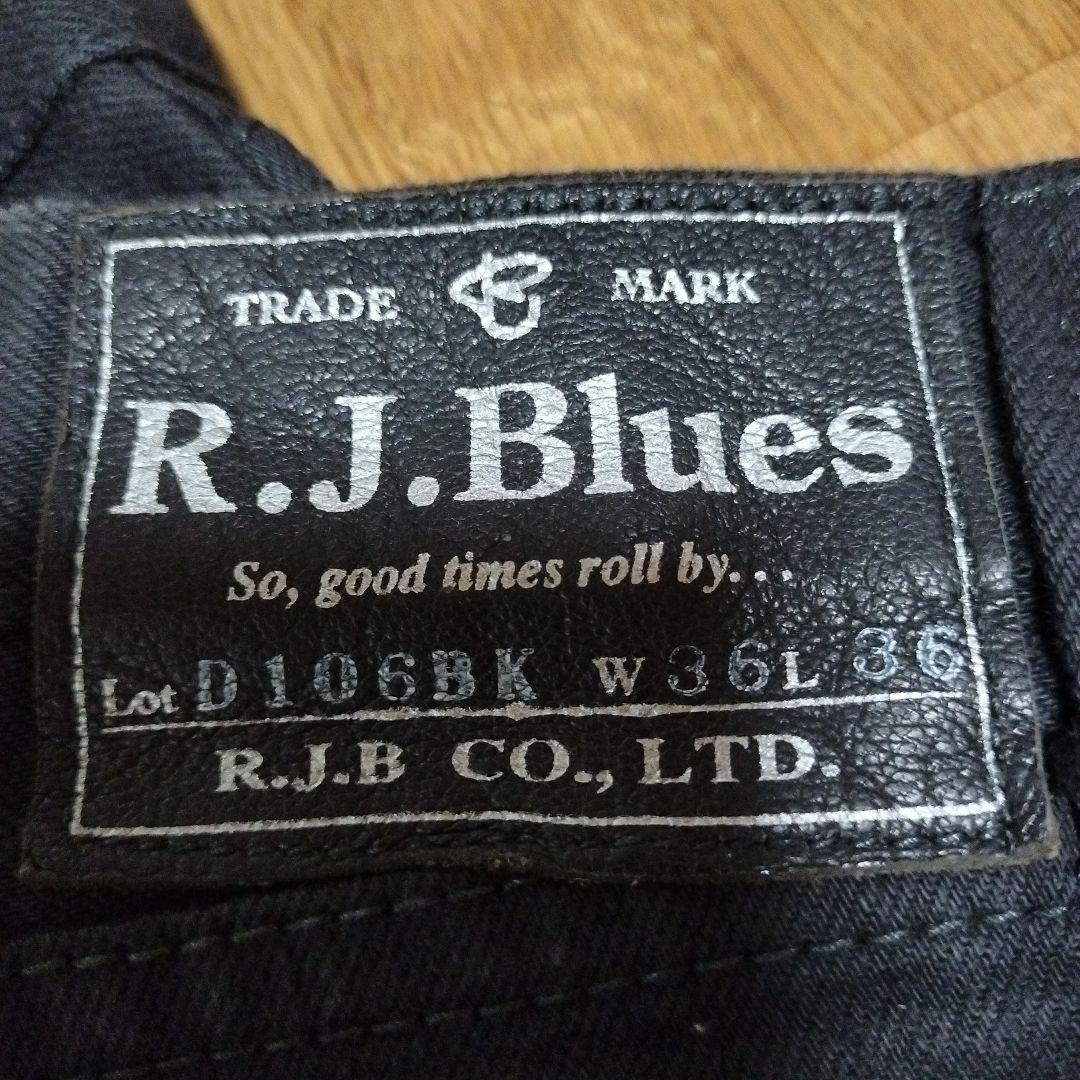 R.J.Blues ブラック　 W36 L36　フラットヘッド