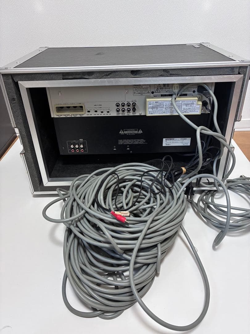 アンプ Panasonic WA-H30 & TASCAM CD-A500 ARMOR