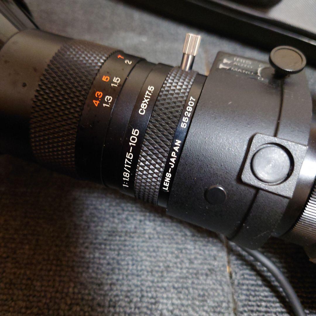 TOSHIBA 東芝 ビデオカメラ・マイク・三脚セット