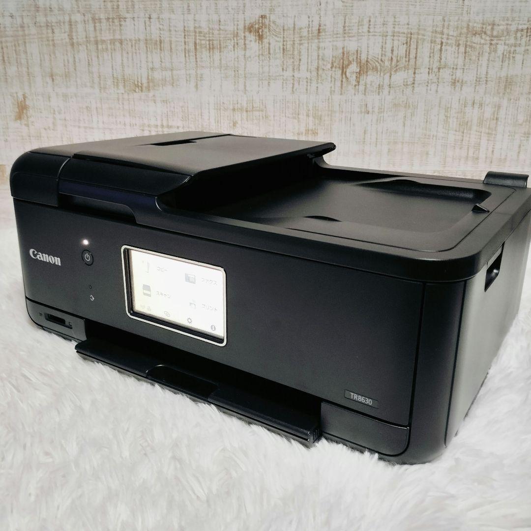 未使用級 【総印刷枚数８１枚】キヤノン インクジェット複合機 TR8630