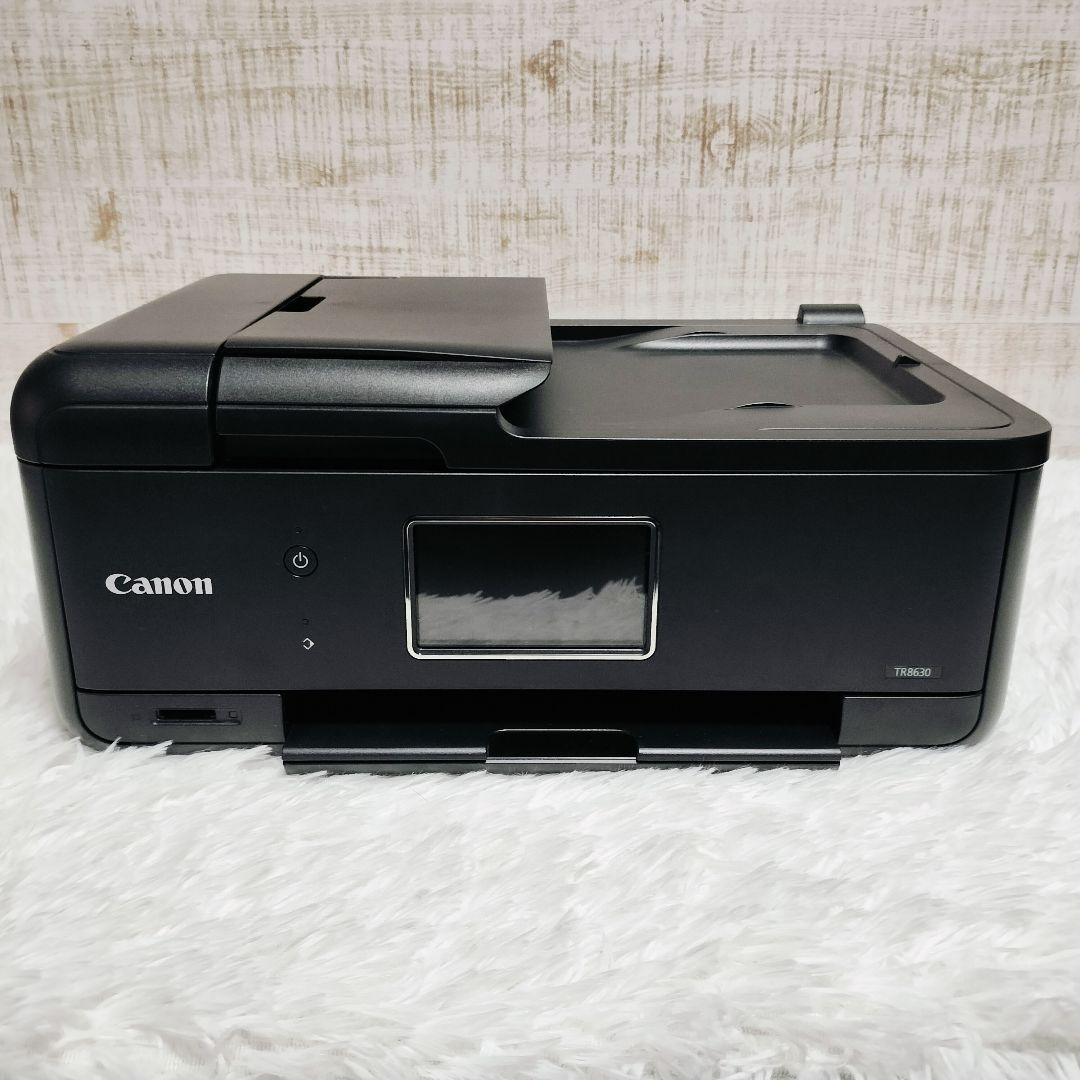 未使用級 【総印刷枚数８１枚】キヤノン インクジェット複合機 TR8630