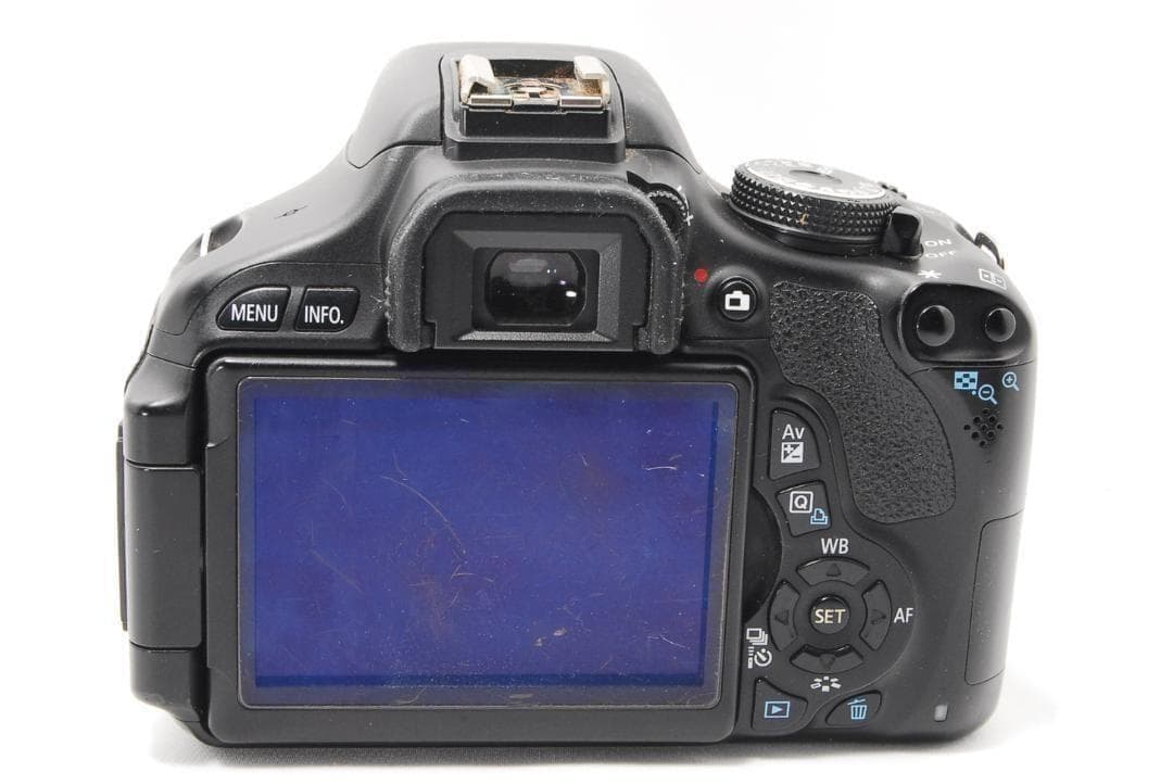 Canon kiss x5 一眼レフカメラ スマホ転送 画面反転 シングルレンズ