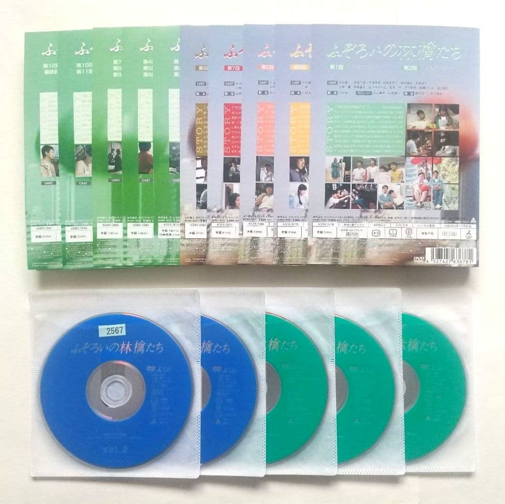 ふぞろいの林檎たち 全5巻 ＋2 全5巻 全10巻 レンタル落ちDVD 中井貴一