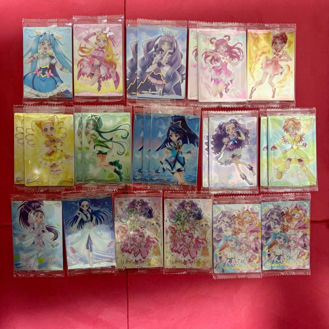 新品 プリキュア ウエハース セット N R SR SSR まとめ売り - メルカリ