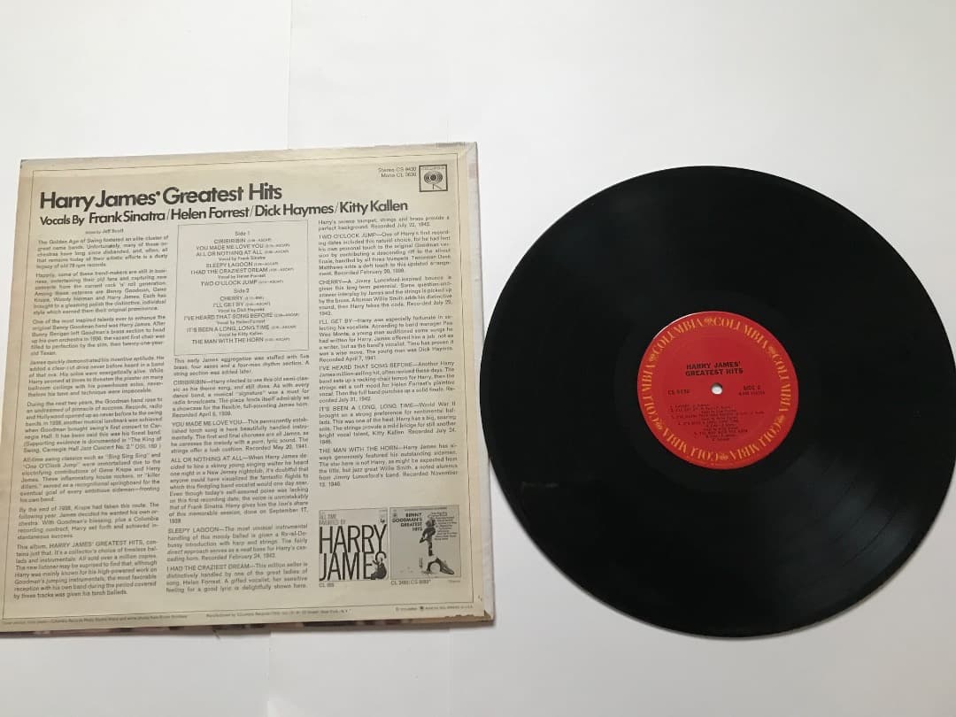Harry James´ Greatest Hits 他2枚レコード