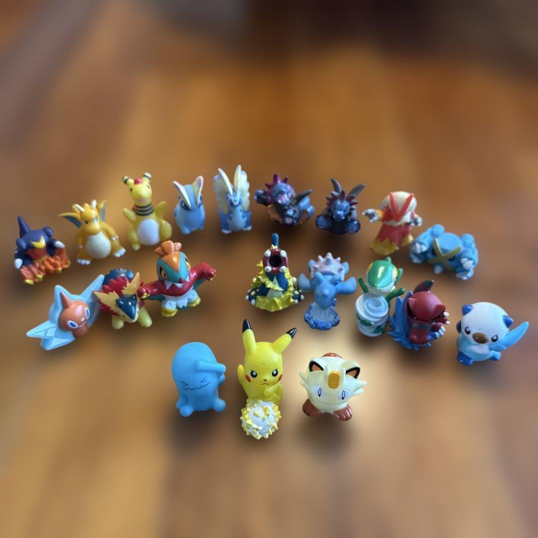 ポケモンキッズ 68体 指人形 フィギュア まとめ売り 伝説、幻、メガ
