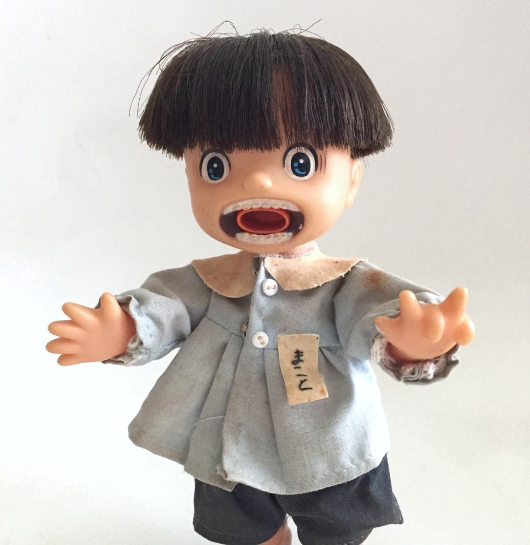 ビンテージ まことちゃん ソフビ人形 ANSONY製 楳図かずお あんそにい