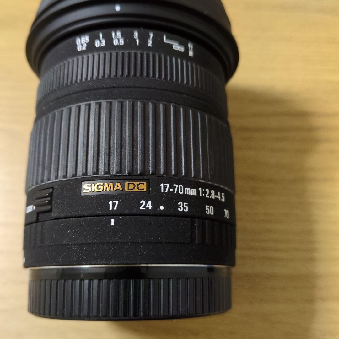SIGMA 17-70mm F2.8-4.5 DC MACRO　キャノン