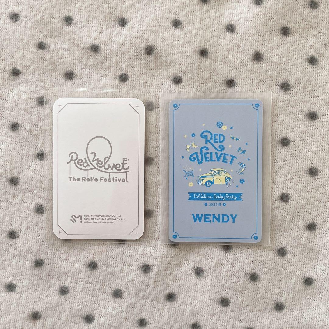 redvelvet ホログラム トレカ 会員限定 day2 会場限定 ペンミ - メルカリ