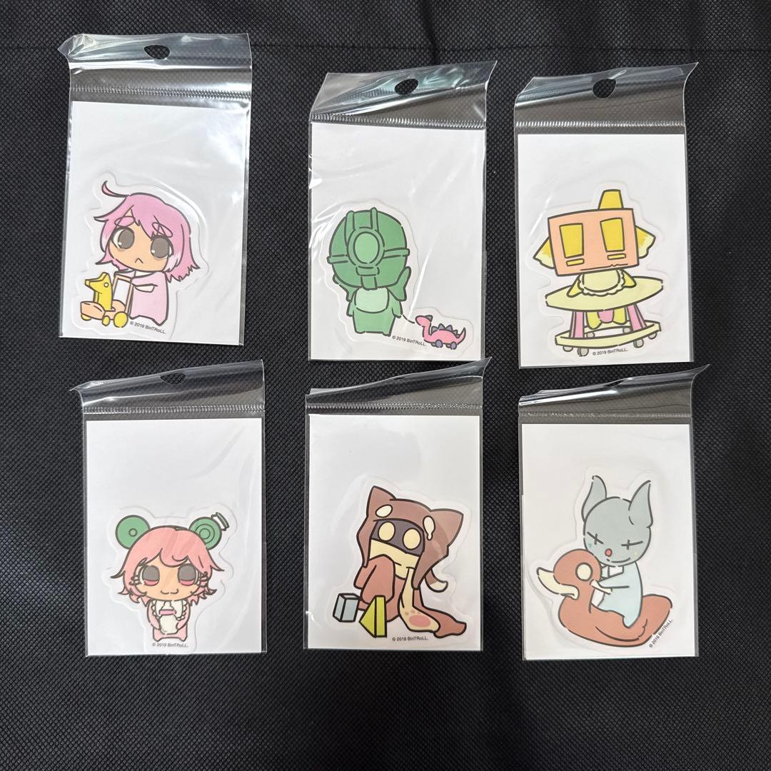 べびぬいんとろぉる6体・ステッカー6種・ショッピングバッグ - メルカリ