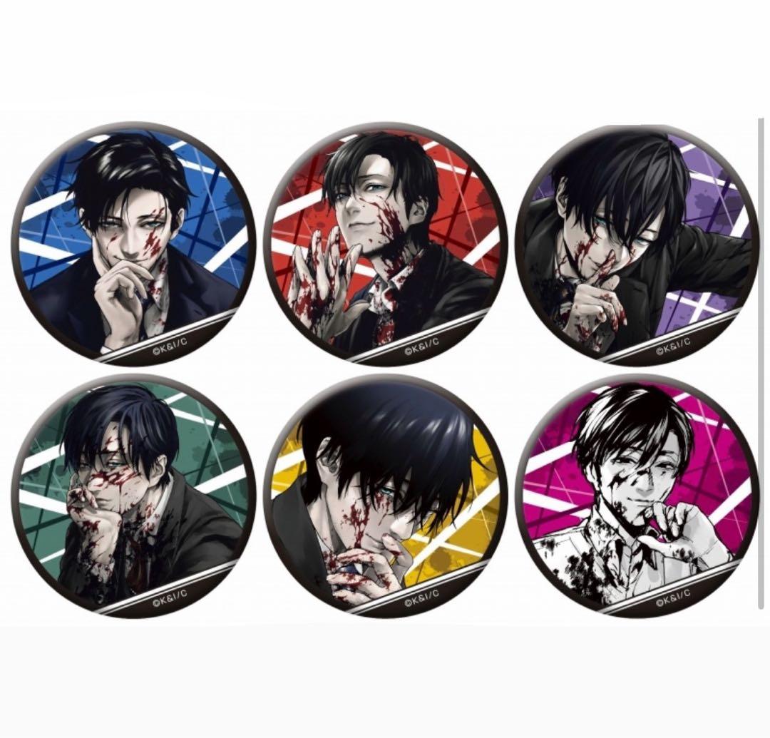 ブルータル 殺人警察官の告白 缶バッジコレクション コンプリート 壇浩輝