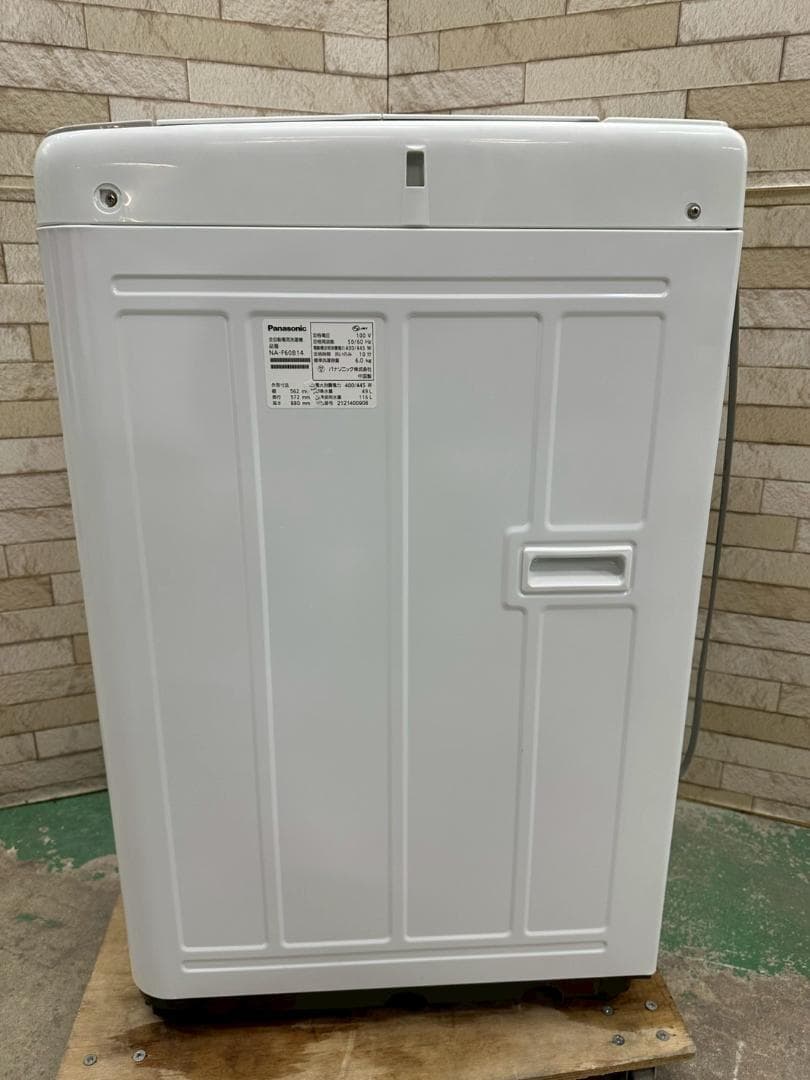 大阪送料無料☆3か月保障付☆洗濯機☆2021年☆NA-F60B14☆SS-286