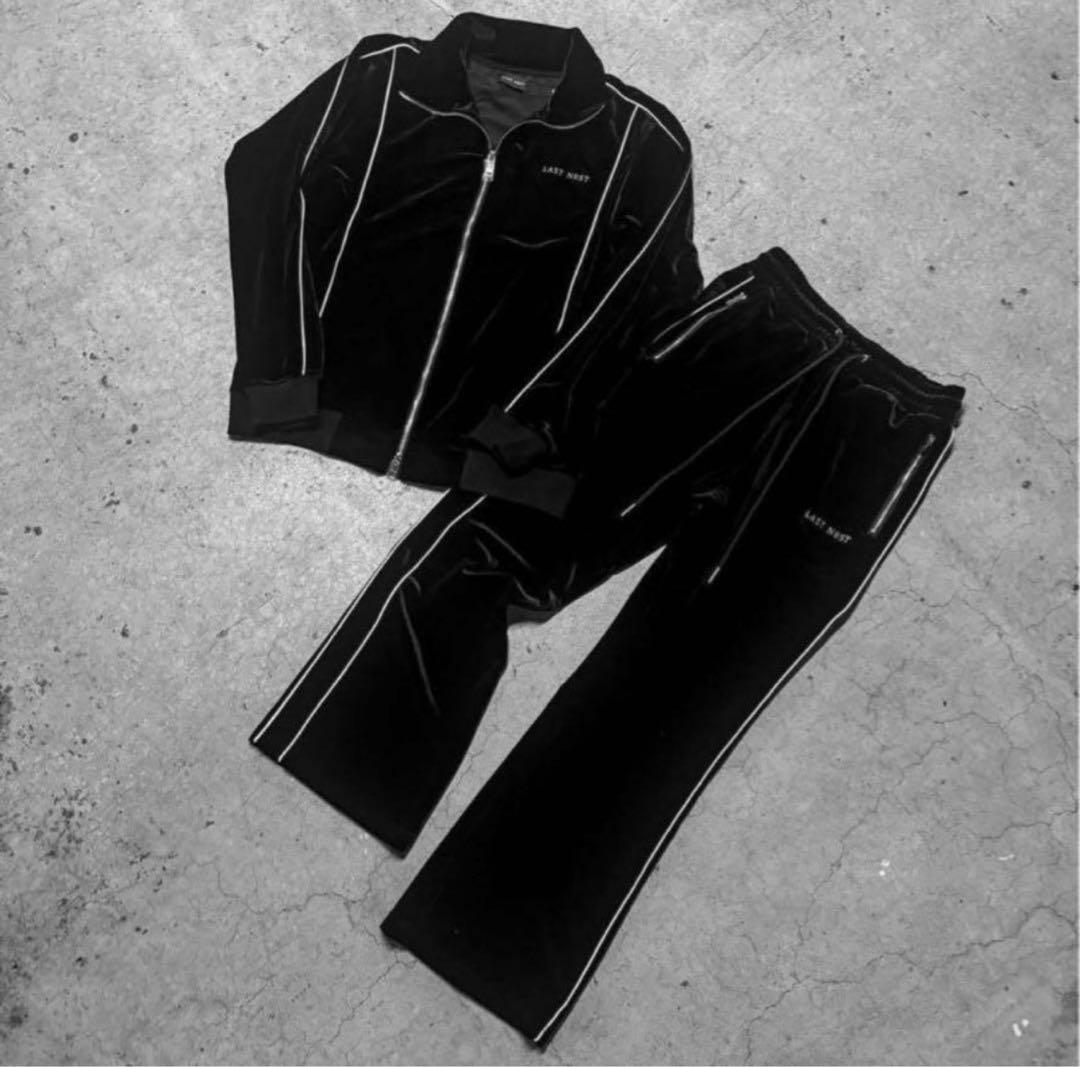 last nest velours ベロア セットアップ M 即完売 yzerr - メルカリ