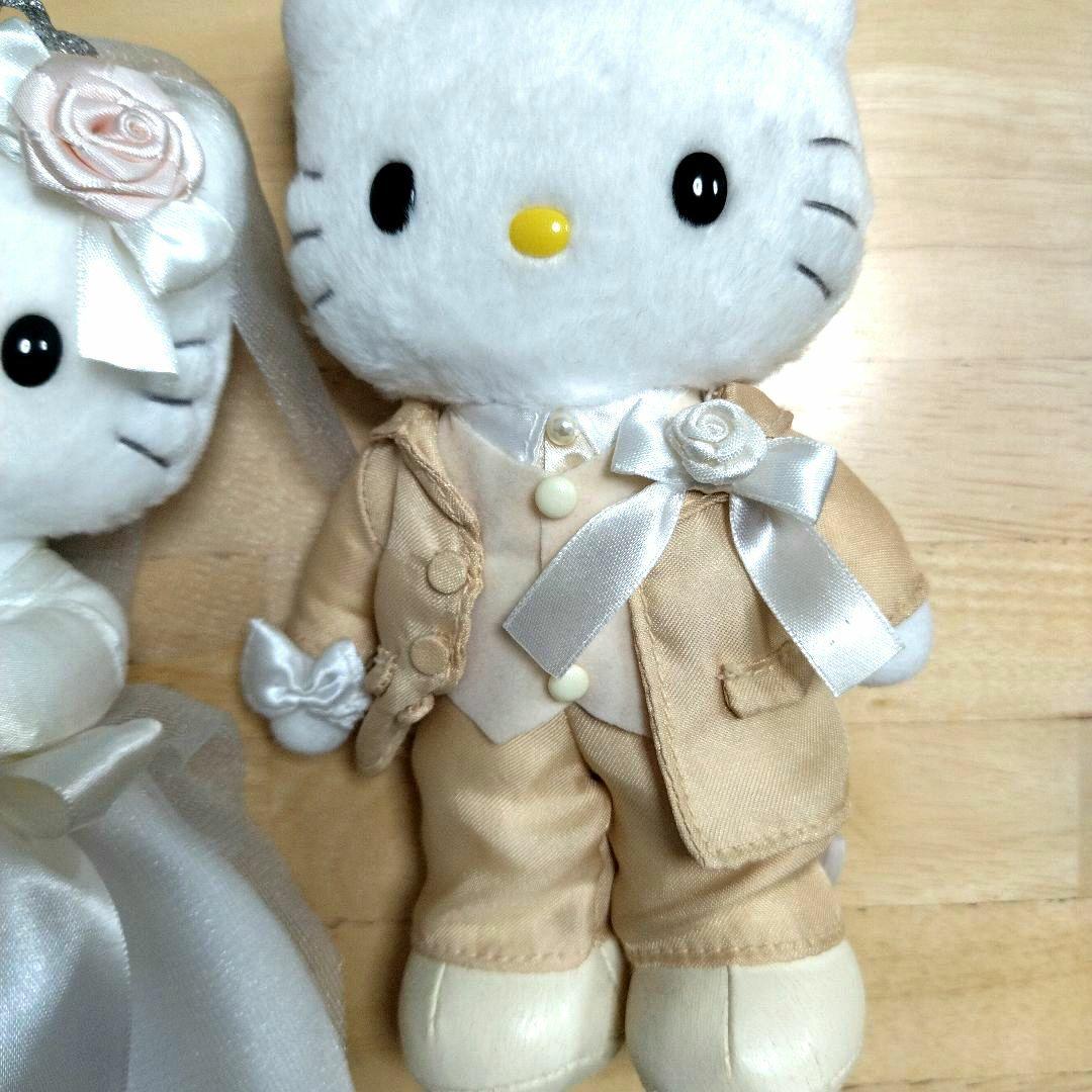 キティ＆ダニエル ハローキティ ウェディング ぬいぐるみ - メルカリ