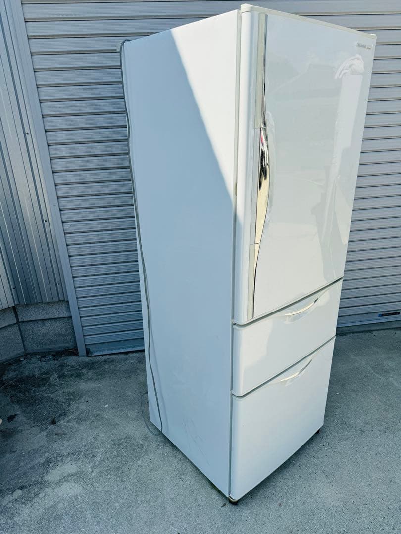 福岡発　ナショナル 冷蔵庫 冷凍庫 動作品 320L 大容量 家庭用