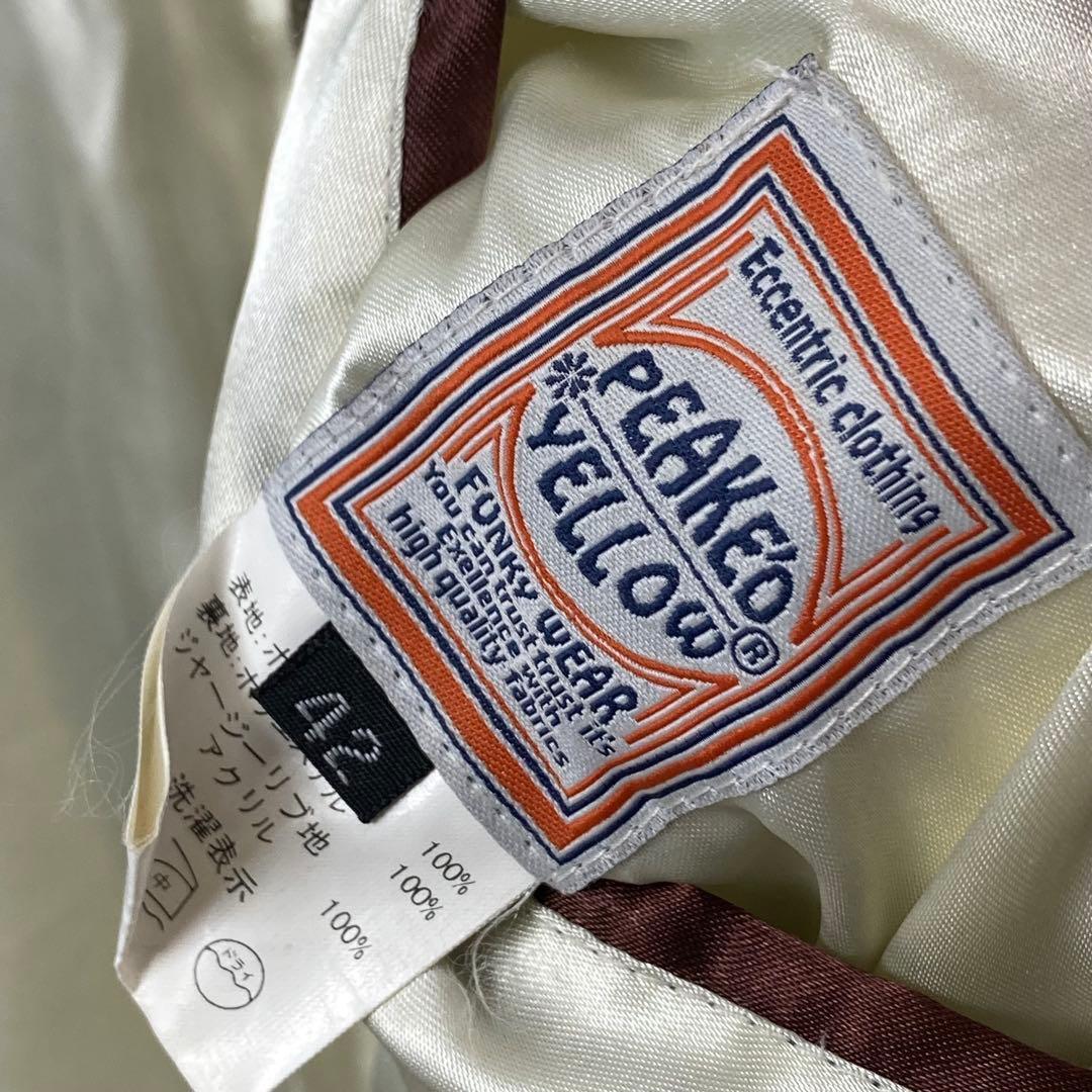 369 Peakd Yellow リバーシブル ギブソン姉御 総刺繍 エフ商会 - メルカリ