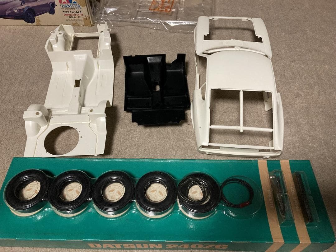 タミヤ 1/12 DATSUN フェアレディ240ZG 市販タイプ 説明書コピー