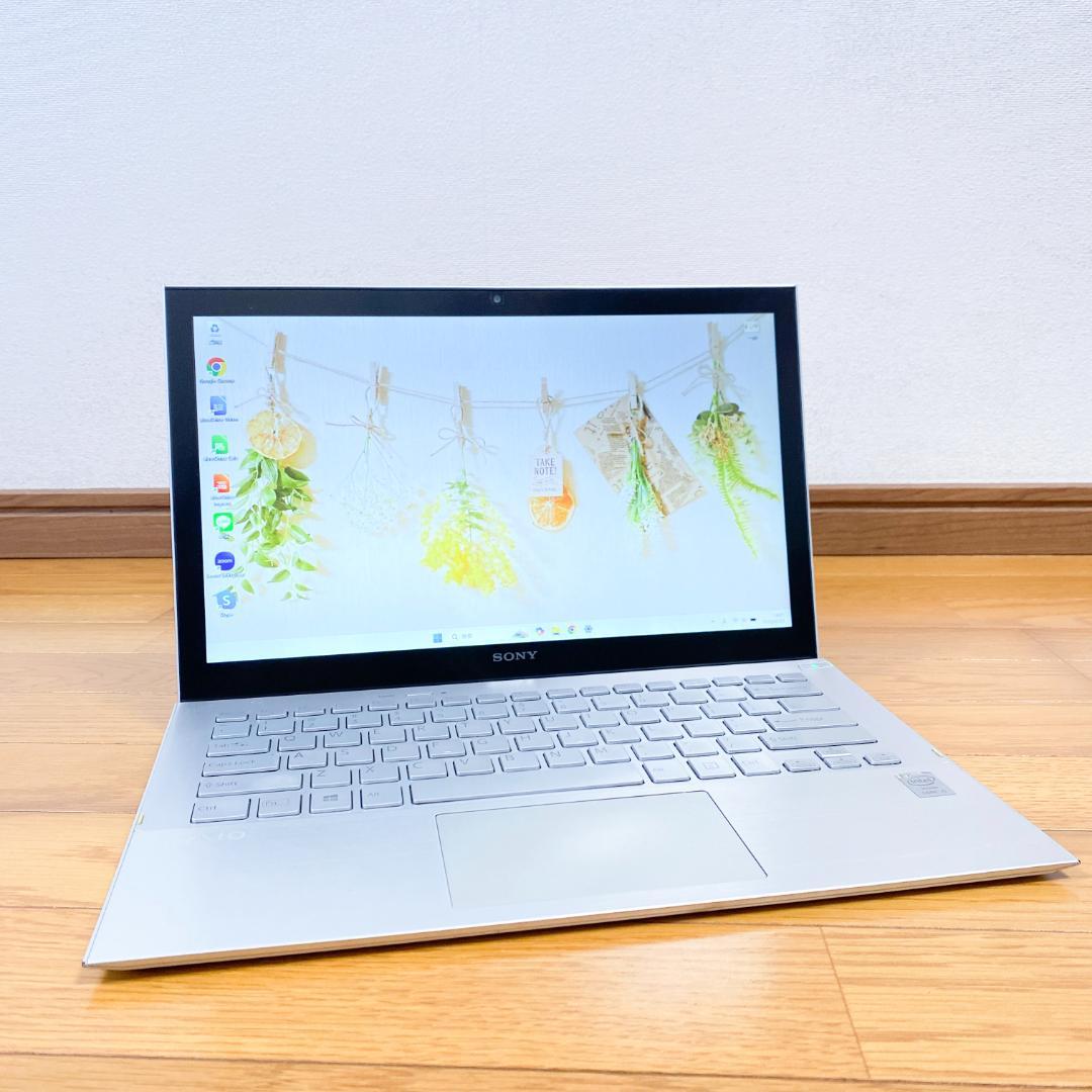 VAIOノートパソコン✨i5 SSD Win11 薄型 小型 軽量 タッチパネル
