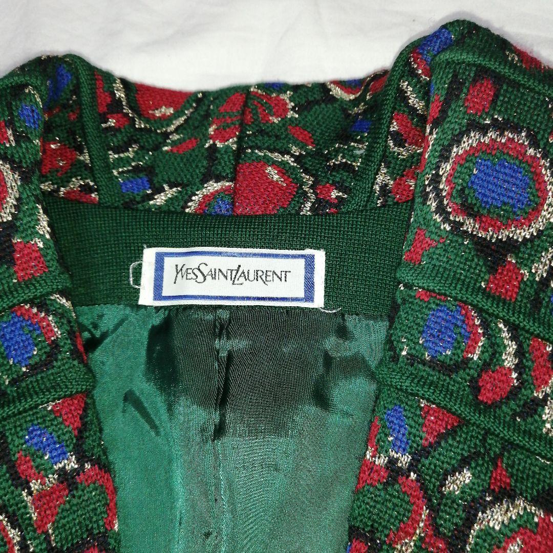 合馬公式アカウント2様 イヴサンローラン セットアップ グリーン M