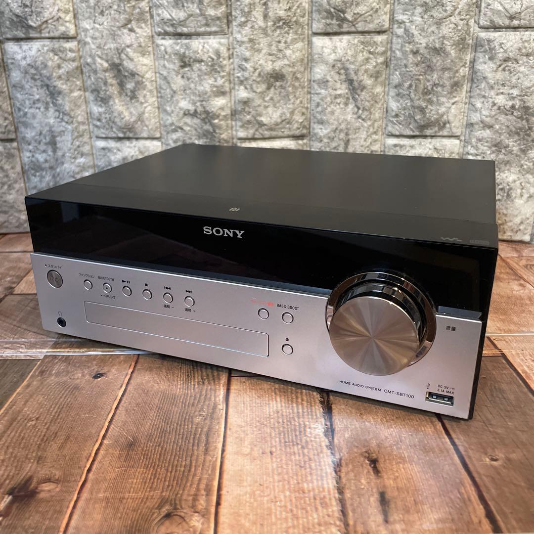#897 SONY HCD-SBT100 CD Bluetooth ミニコンポ