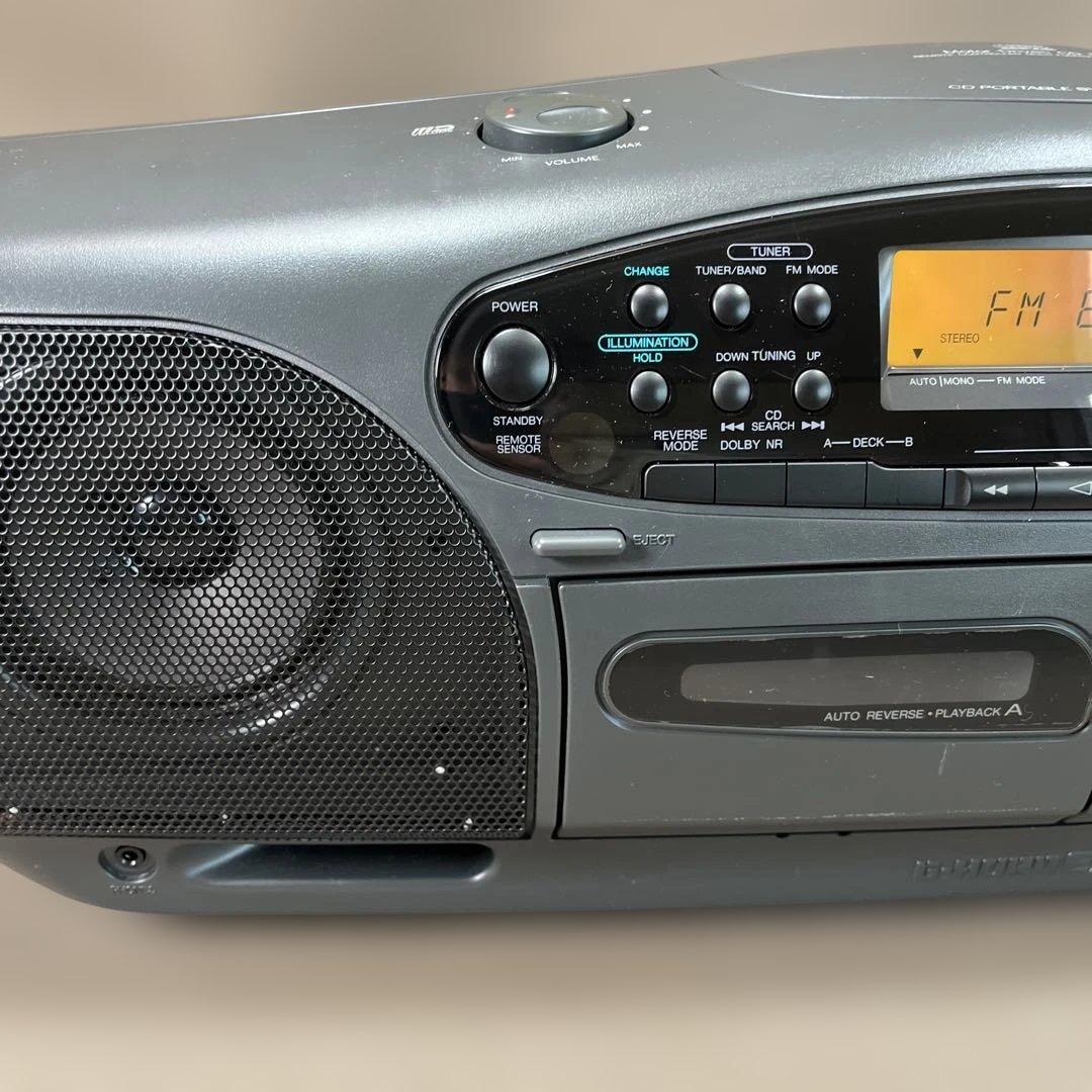 VICTOR CD ラジカセ RC-X770 G-HORN 動作品