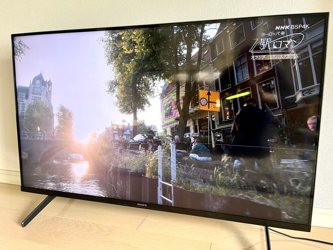 SONY ブラビア 4K液晶 テレビ KJ43X85J 2022製 横筋1本有