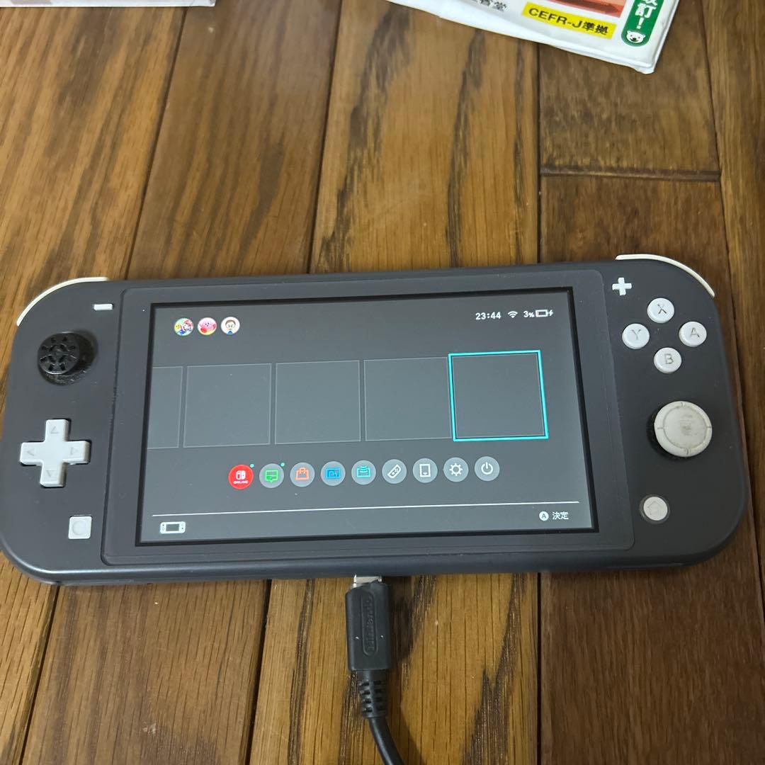 Nintendo Switch Lite グレー ジャンク品 - メルカリ