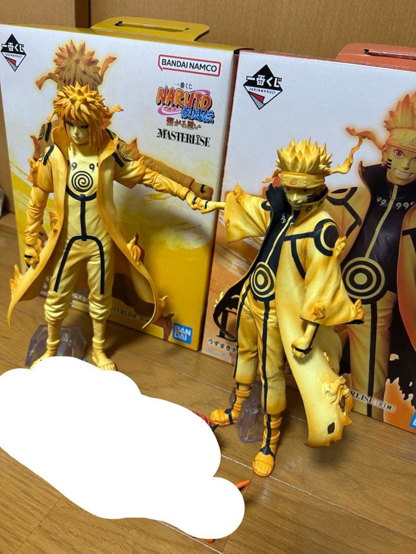 一番くじNARUTO繋がる思い C賞ミナトD賞ナルト - メルカリ