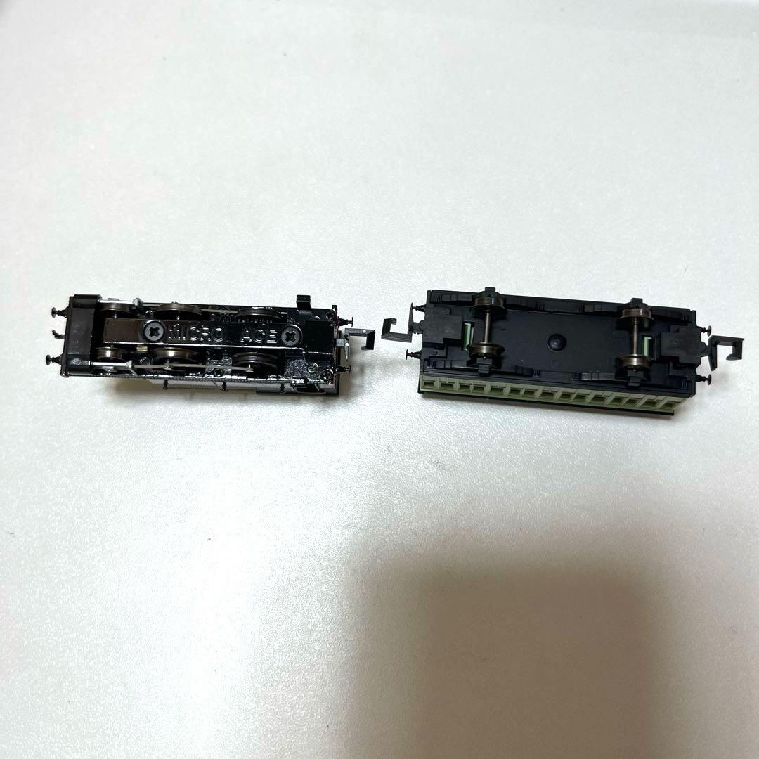 マイクロエース A0273 A0274 1号機関車 保存車と客車3両 希少未使用