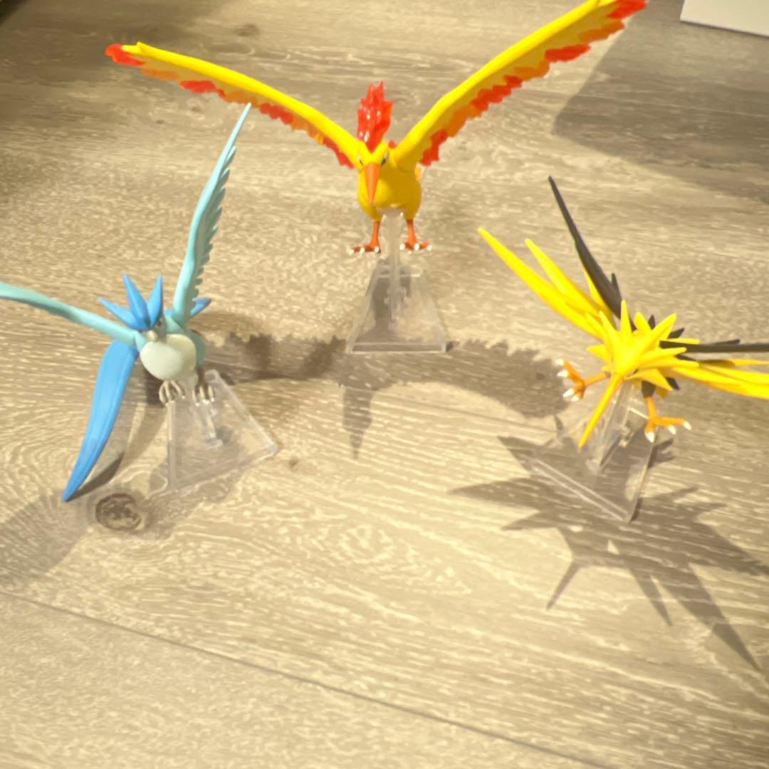 ポケモン スケールワールド カントー3鳥セット フリーザー サンダー