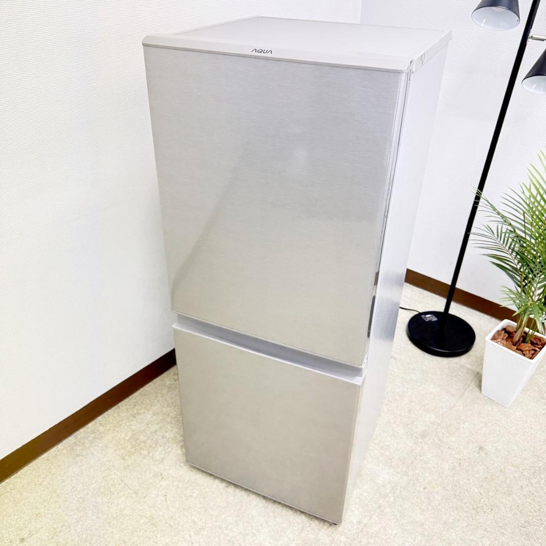 AQUA 冷蔵庫 小型 一人暮らし 126L 2022年製 3ヵ月保証付