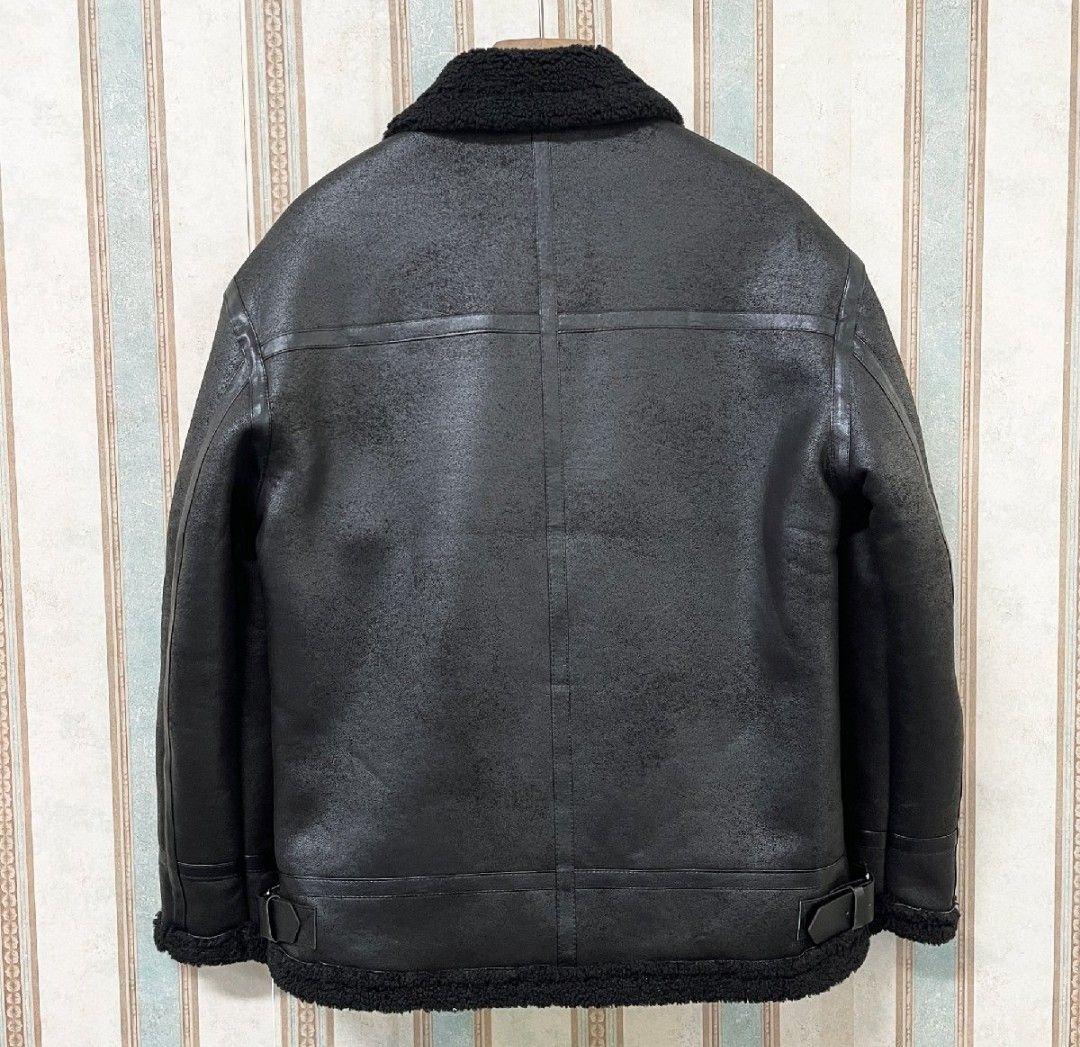 ⭐新品未使用⭐FRANKLIN MUSK メンズ レザージャケット Lサイズ 黒