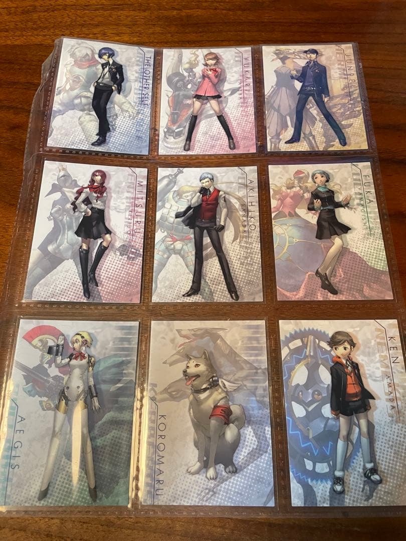 ペルソナ3 P3 トレカ 影 時間 フロンティアワークス 76枚 入手困難