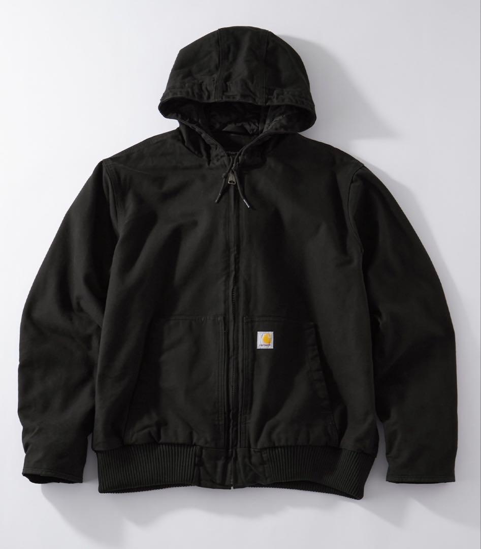 Carhartt アクティブジャケット ブラック M 新品 Carhartt Washed Duck Insulated Active Jacket (Black) M