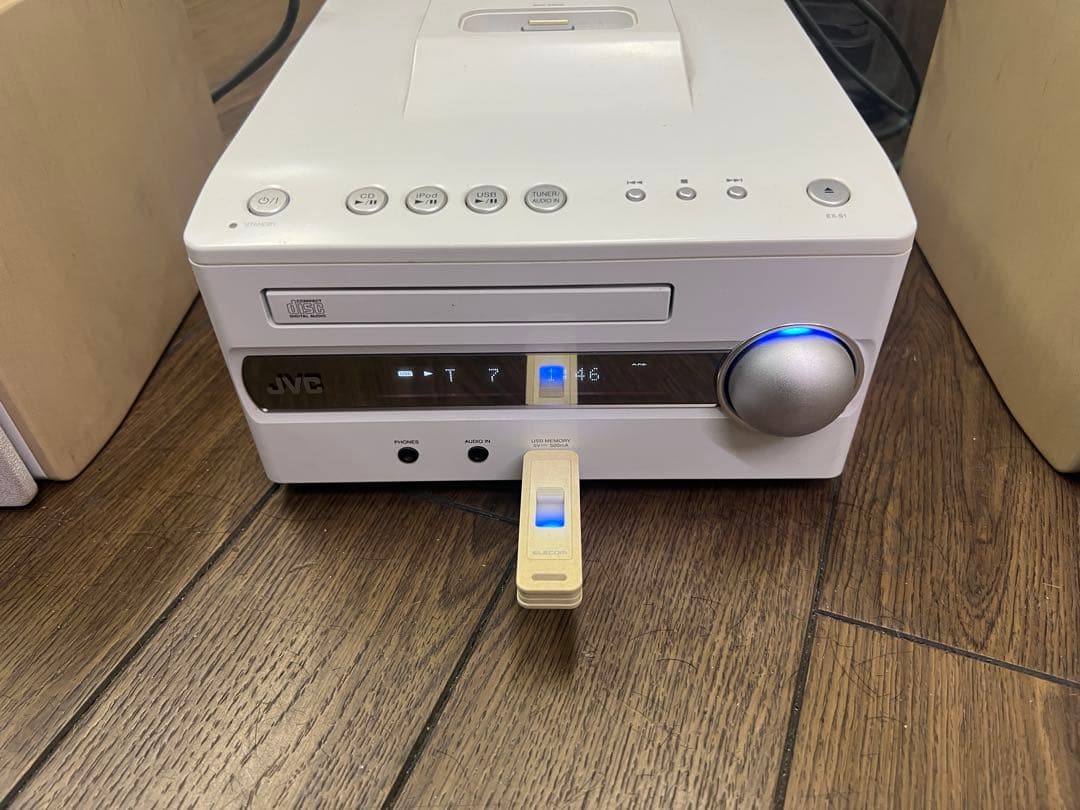 ラジオ・コンポ JVC CA-EXS1-M