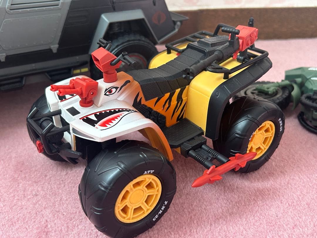 G.I.ジョー クラシファイド 車 バイク バギー 3つセット