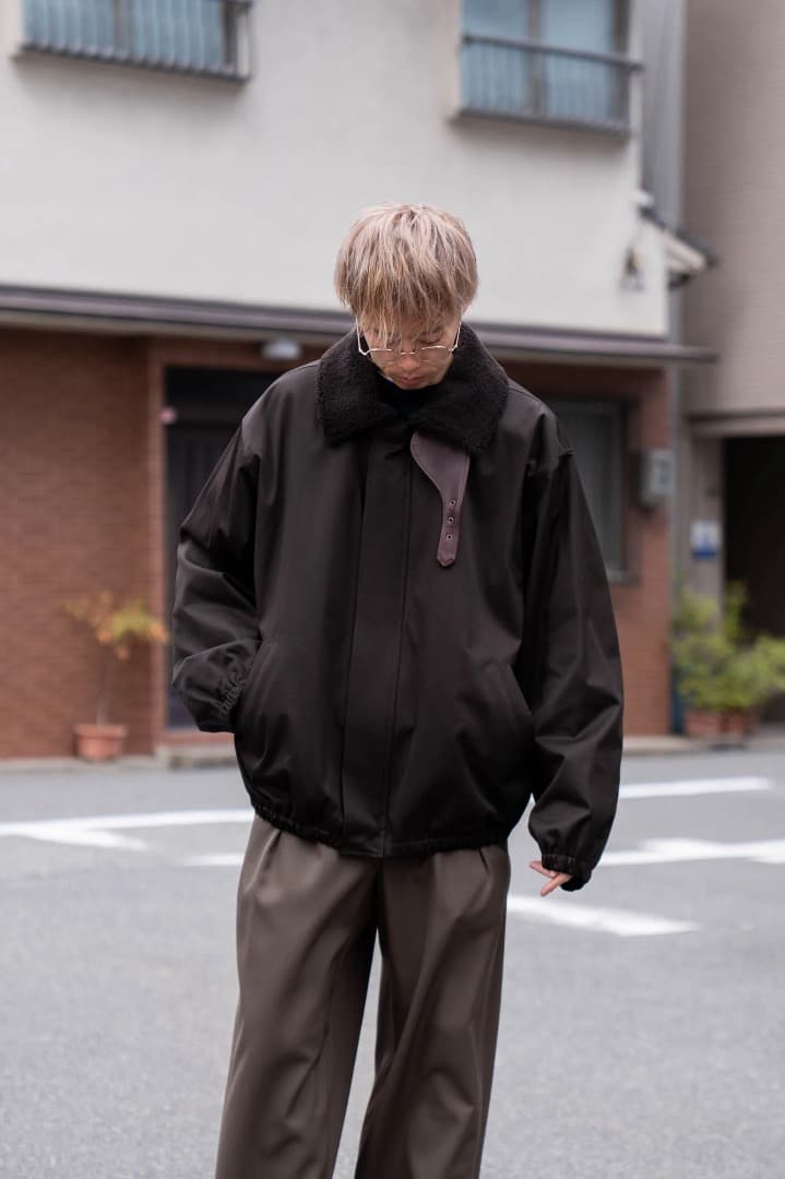 ssstein】MOUTON COLLAR PADDED JACKET 2 - メルカリ