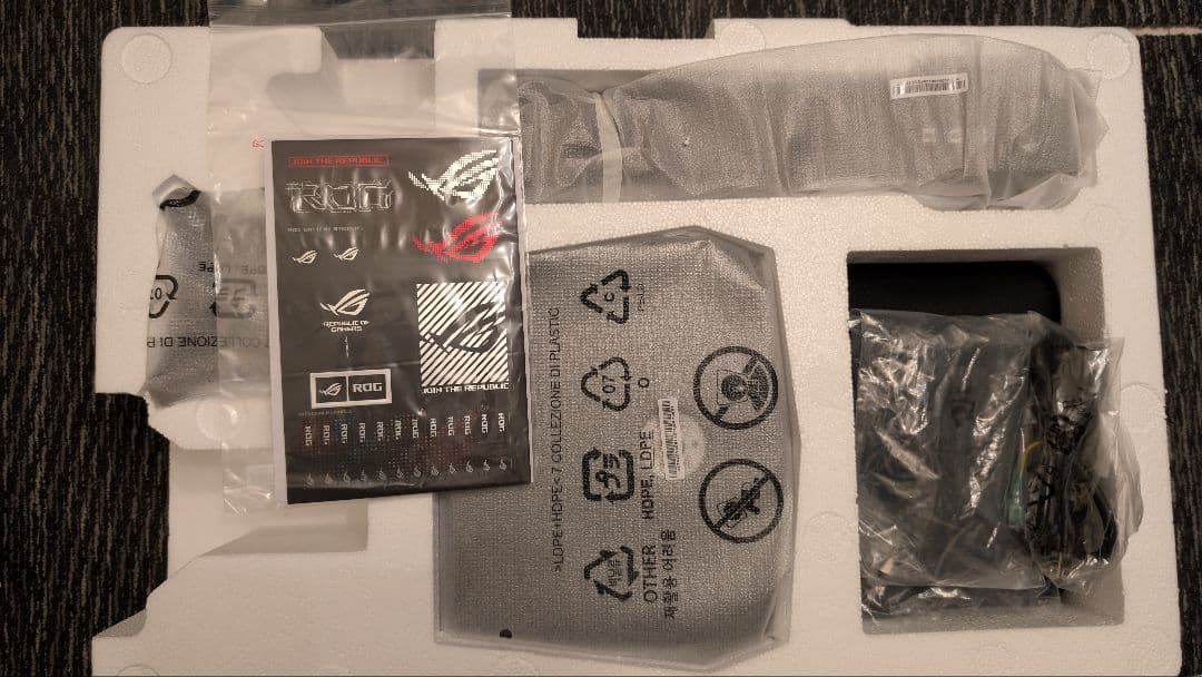 ASUS ROG 有機el ゲーミングモニター 240hz XG27ABDMG