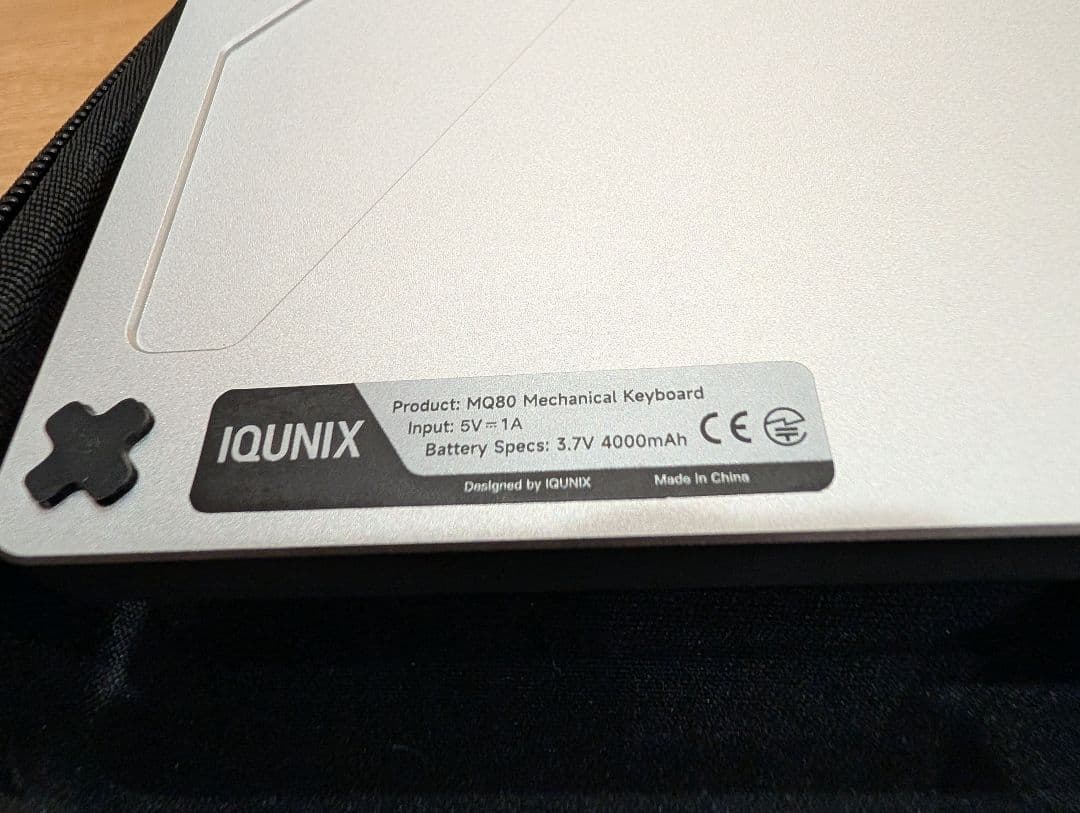 IQUNIX MQ80 Moonlight Silver US配列